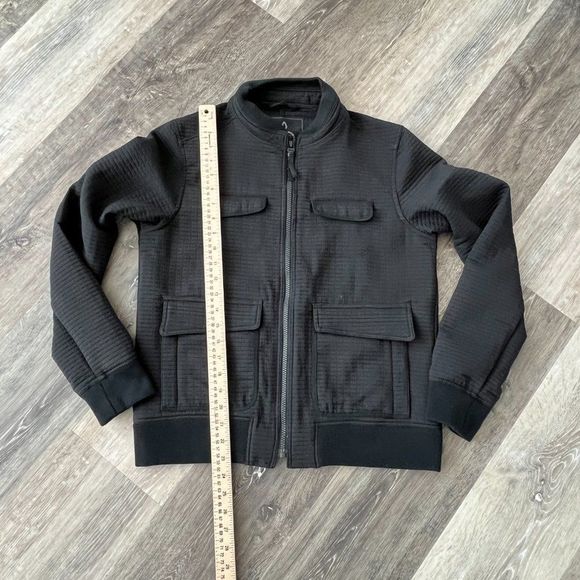 Bomber Jacket Black Size Medium - Picture 5 of 12